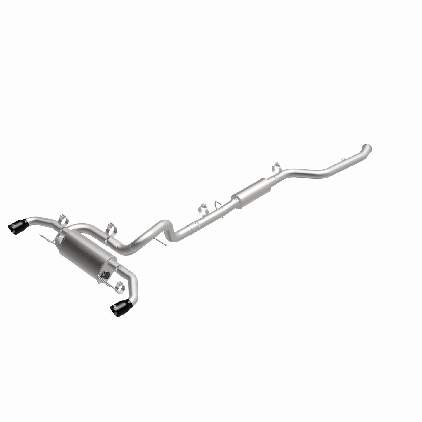 MagnaFlow 19702 - Overland Series Black Chrome Cat-Back System