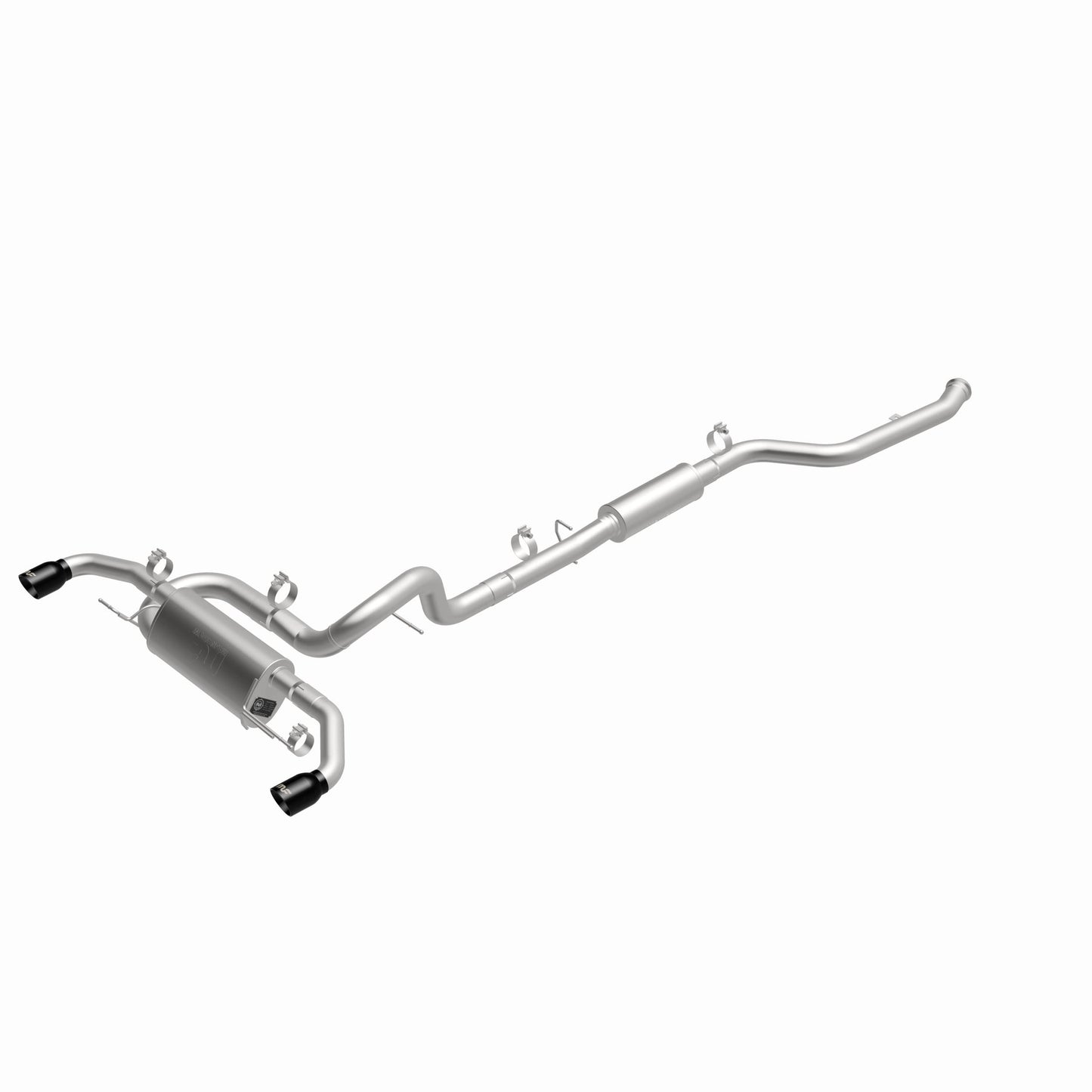 MagnaFlow 19702 - Overland Series Black Chrome Cat-Back System