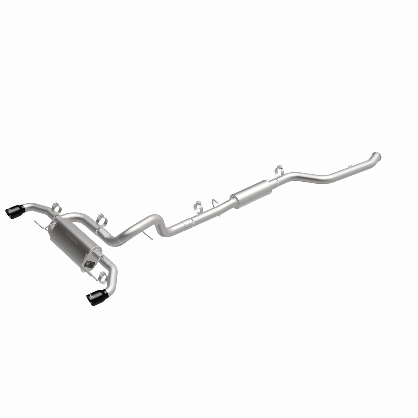 MagnaFlow 19702 - Overland Series Black Chrome Cat-Back System