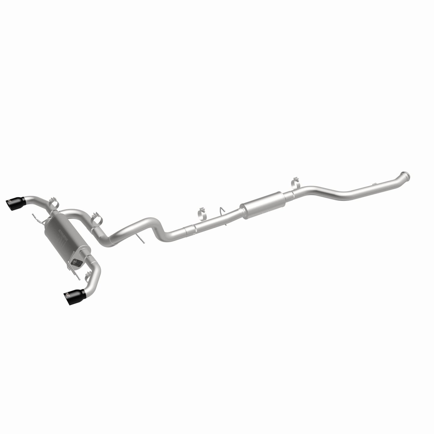 MagnaFlow 19702 - Overland Series Black Chrome Cat-Back System