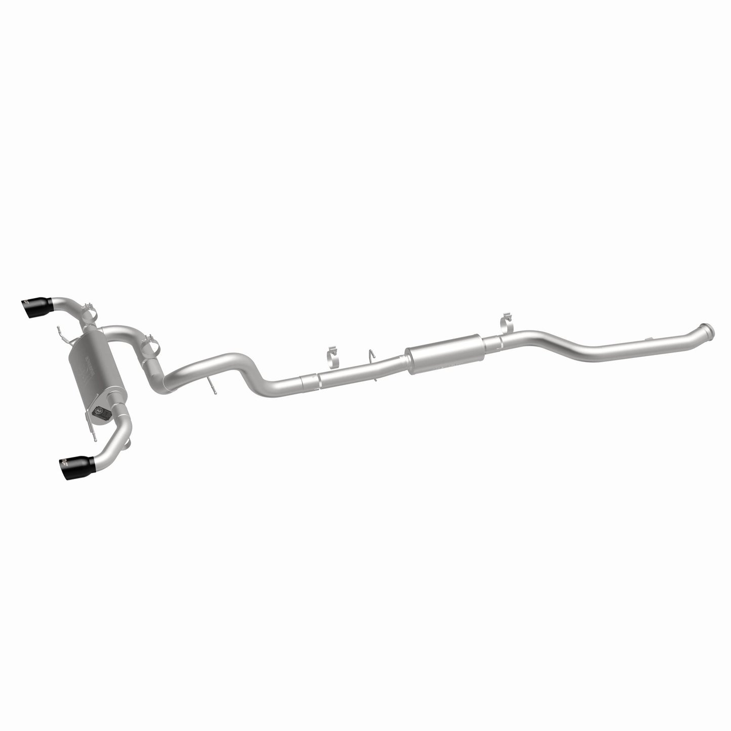 MagnaFlow 19702 - Overland Series Black Chrome Cat-Back System