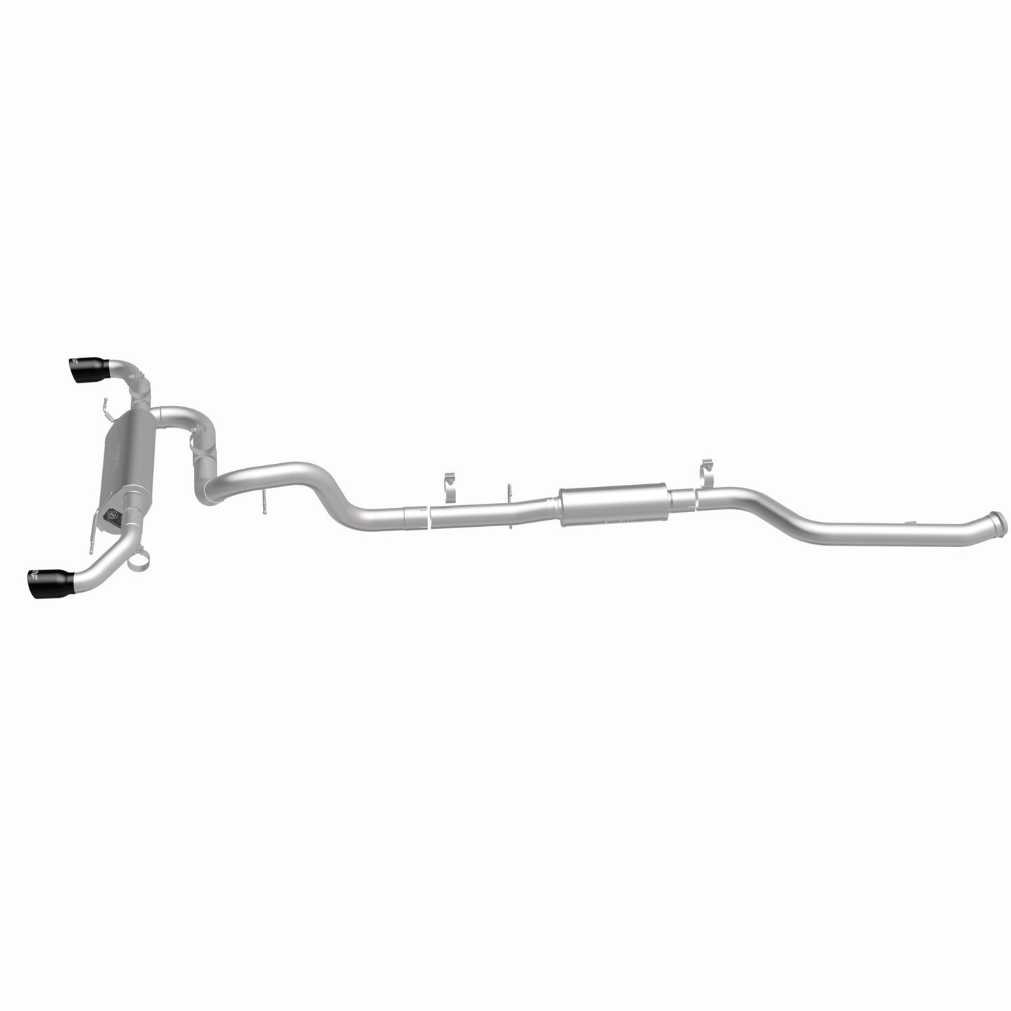 MagnaFlow 19702 - Overland Series Black Chrome Cat-Back System