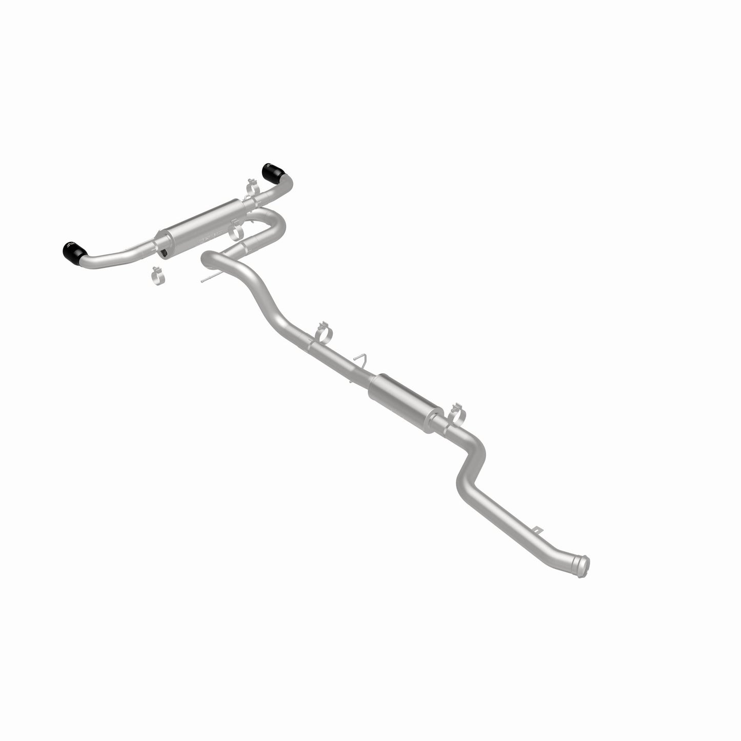 MagnaFlow 19702 - Overland Series Black Chrome Cat-Back System
