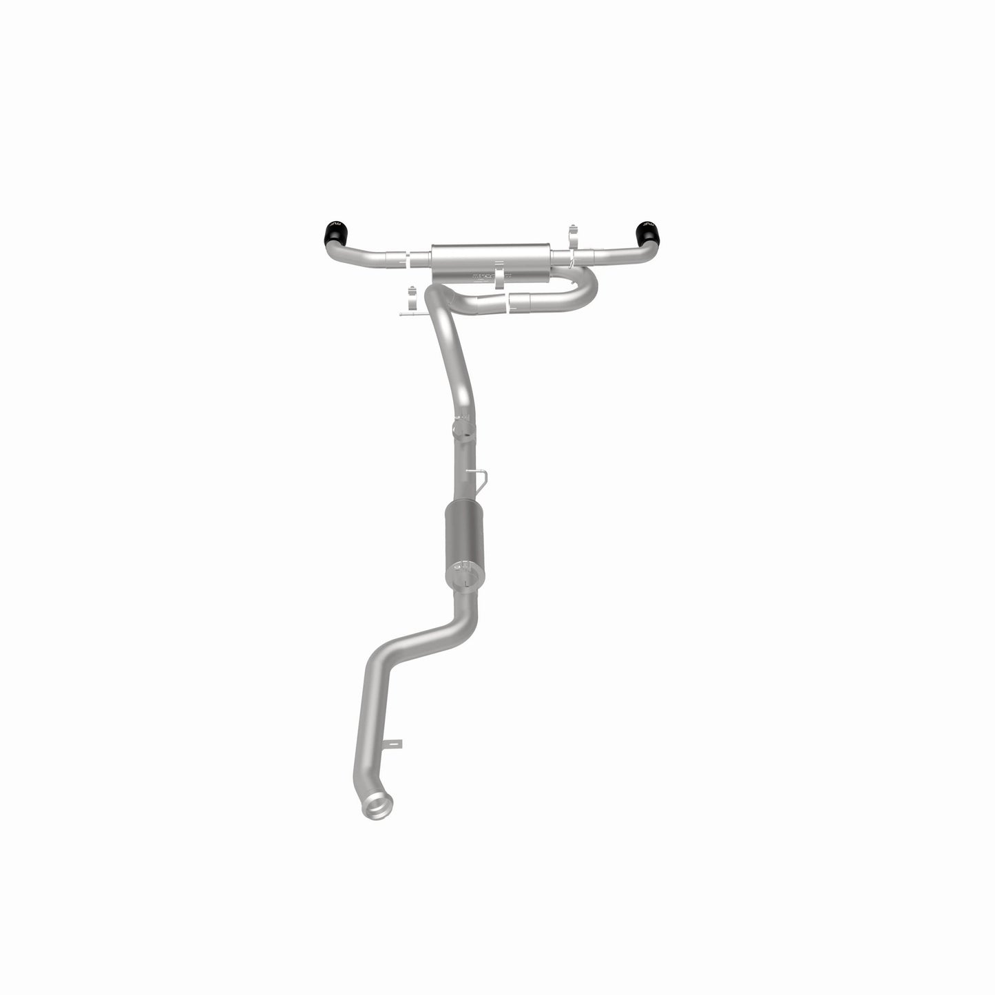 MagnaFlow 19702 - Overland Series Black Chrome Cat-Back System