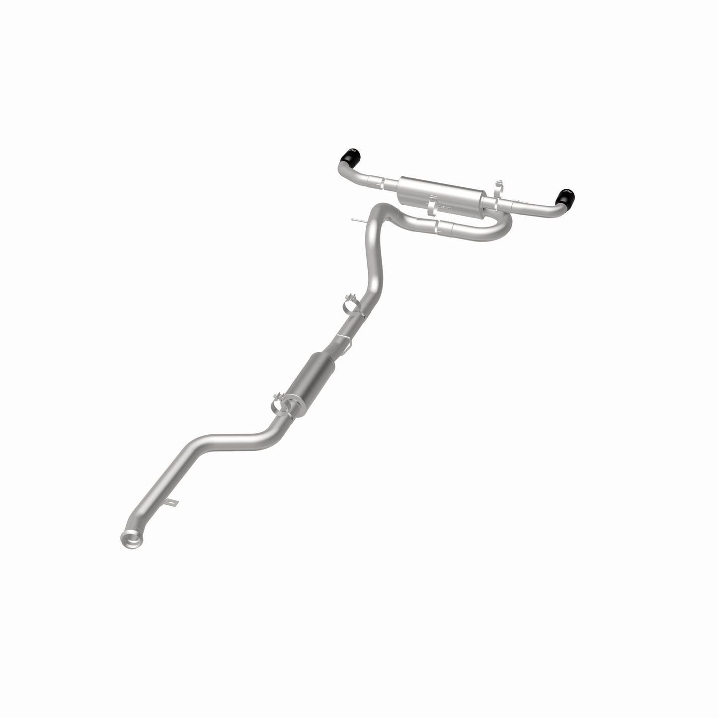 MagnaFlow 19702 - Overland Series Black Chrome Cat-Back System