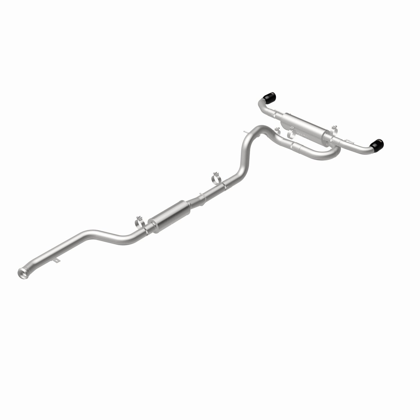 MagnaFlow 19702 - Overland Series Black Chrome Cat-Back System