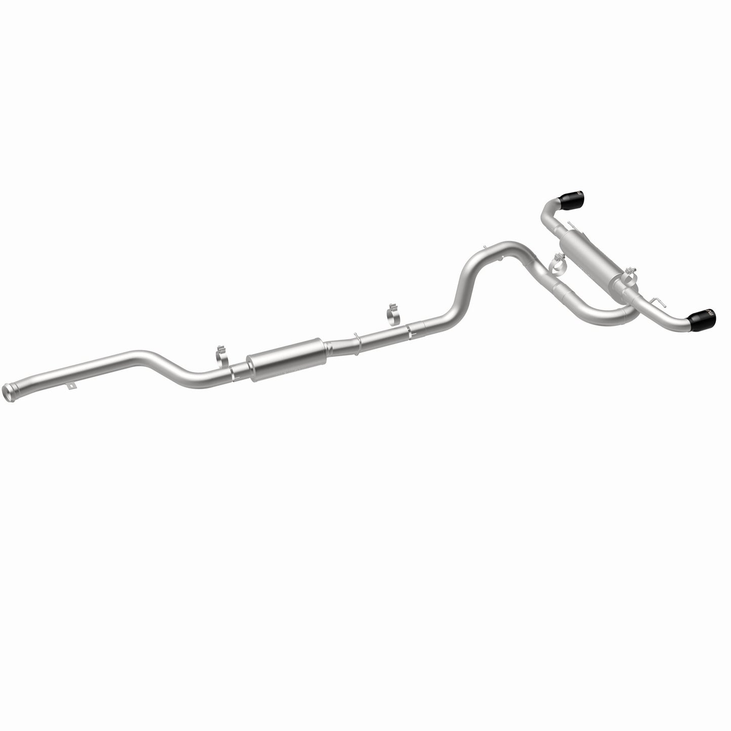 MagnaFlow 19702 - Overland Series Black Chrome Cat-Back System