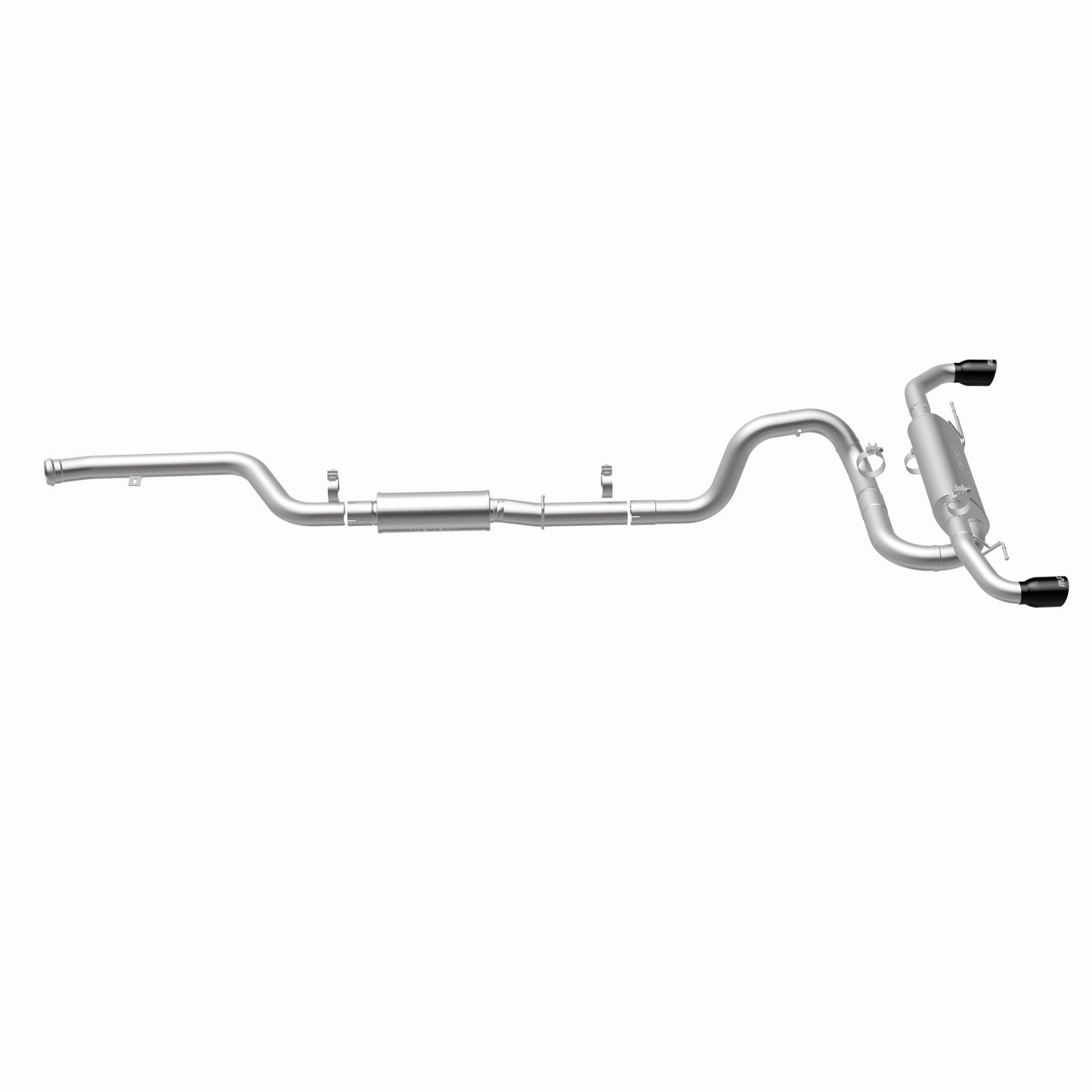 MagnaFlow 19702 - Overland Series Black Chrome Cat-Back System