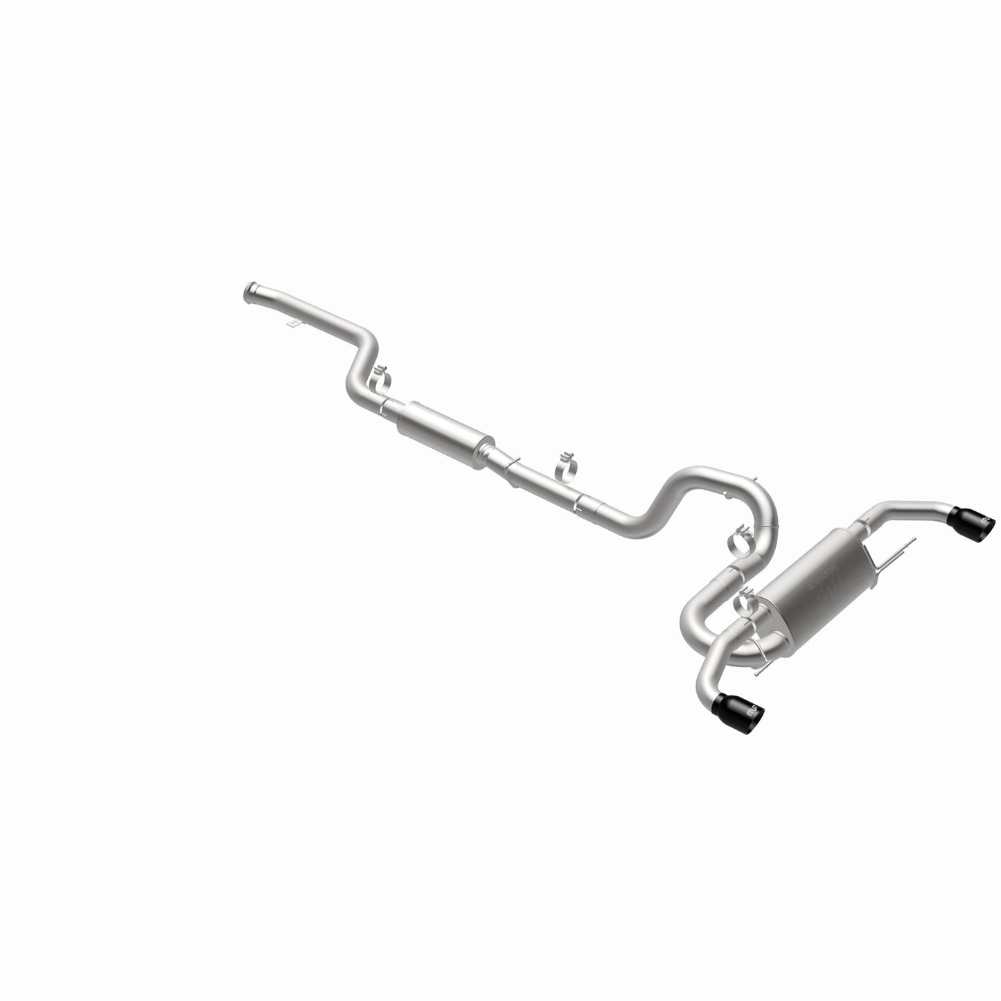 MagnaFlow 19702 - Overland Series Black Chrome Cat-Back System