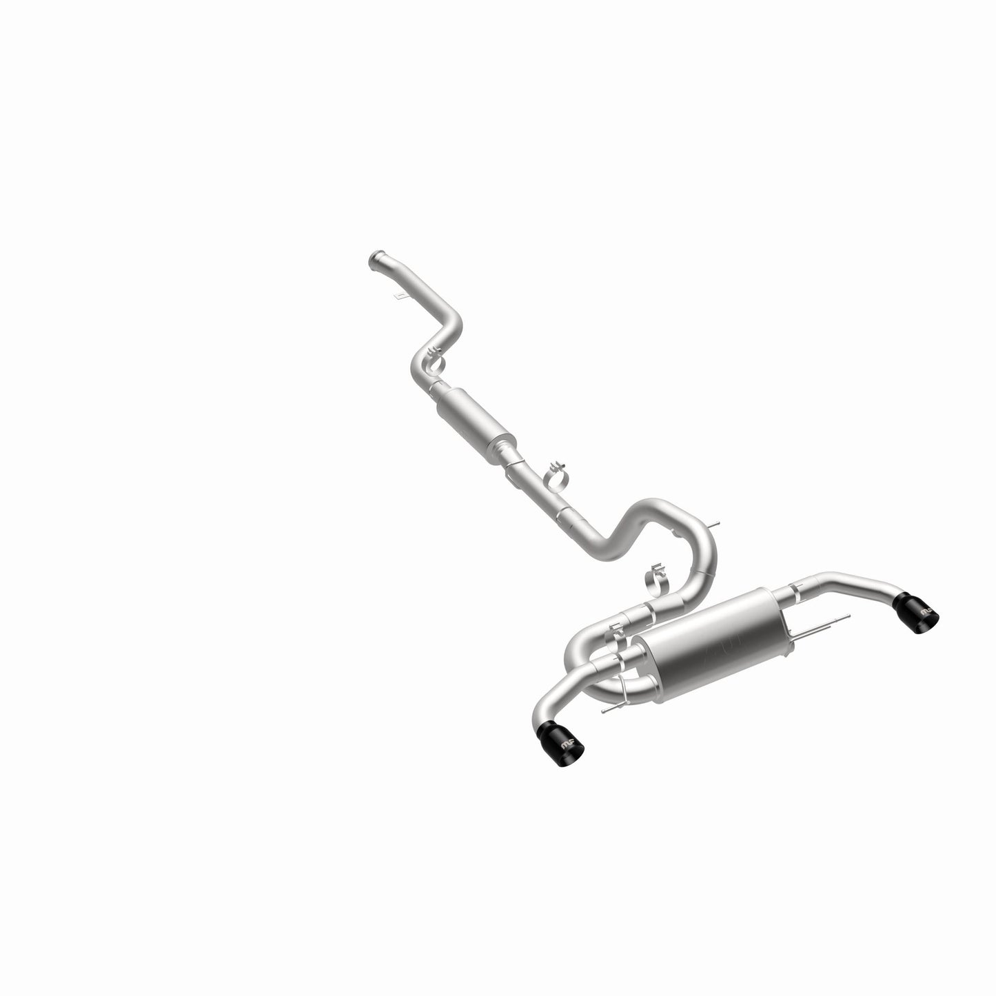 MagnaFlow 19702 - Overland Series Black Chrome Cat-Back System