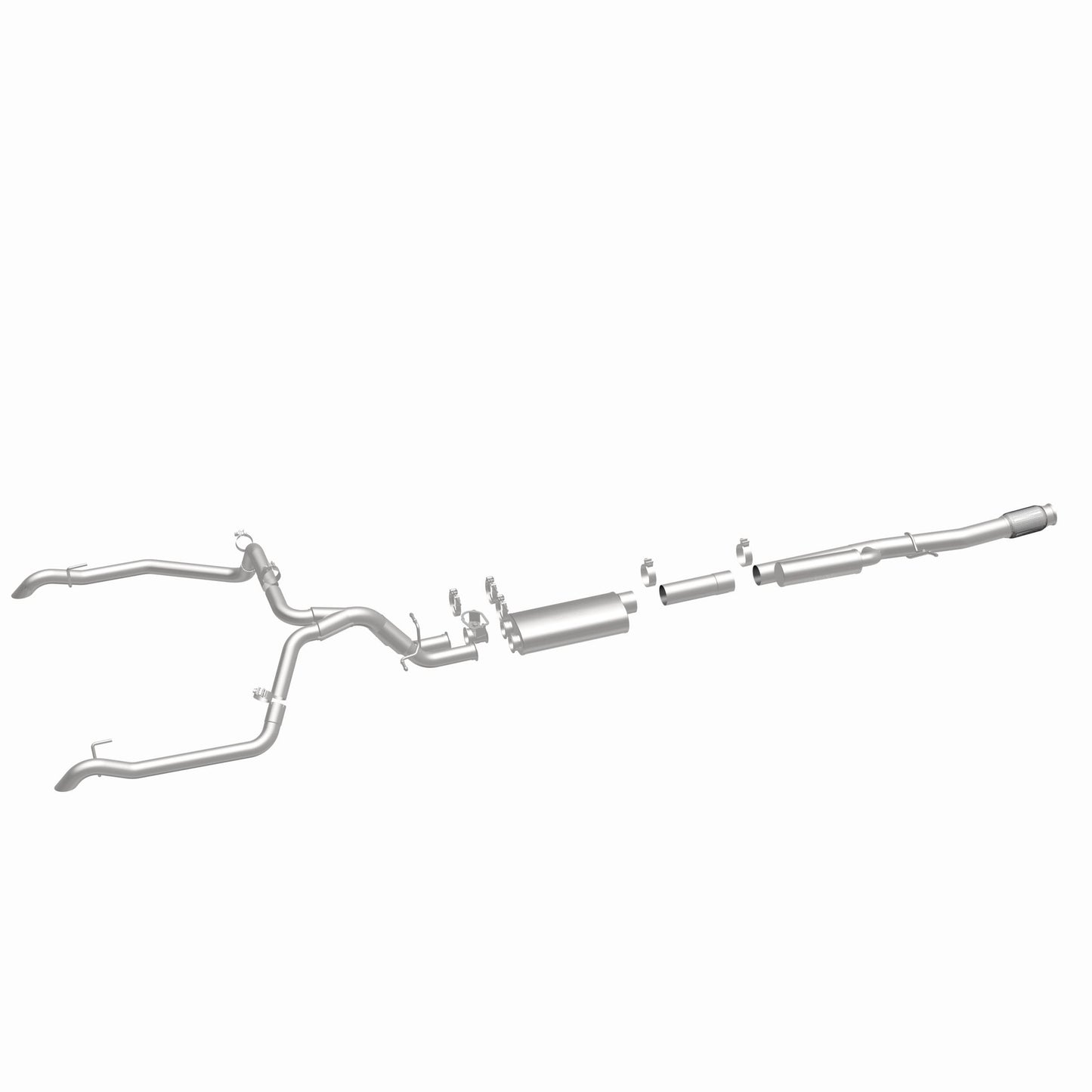 MagnaFlow 19703 - Overland Series Stainless Cat-Back System