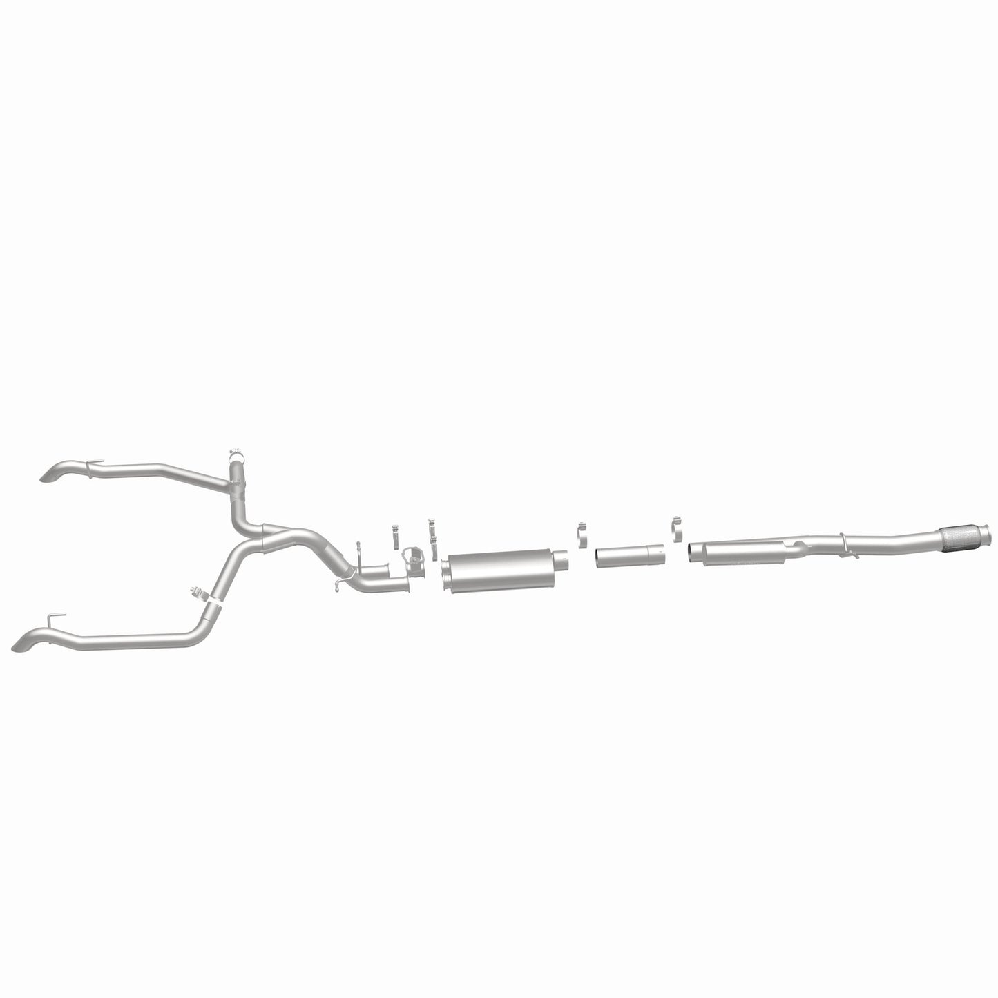 MagnaFlow 19703 - Overland Series Stainless Cat-Back System