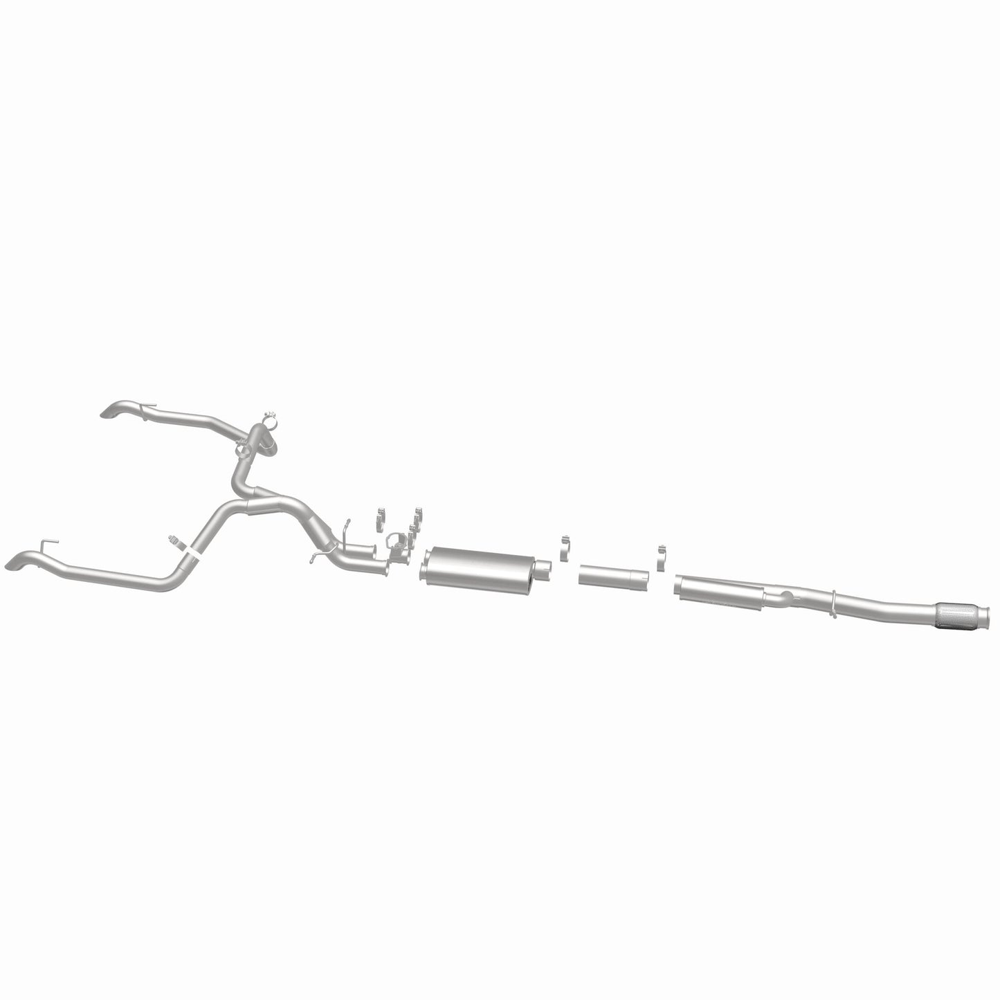 MagnaFlow 19703 - Overland Series Stainless Cat-Back System
