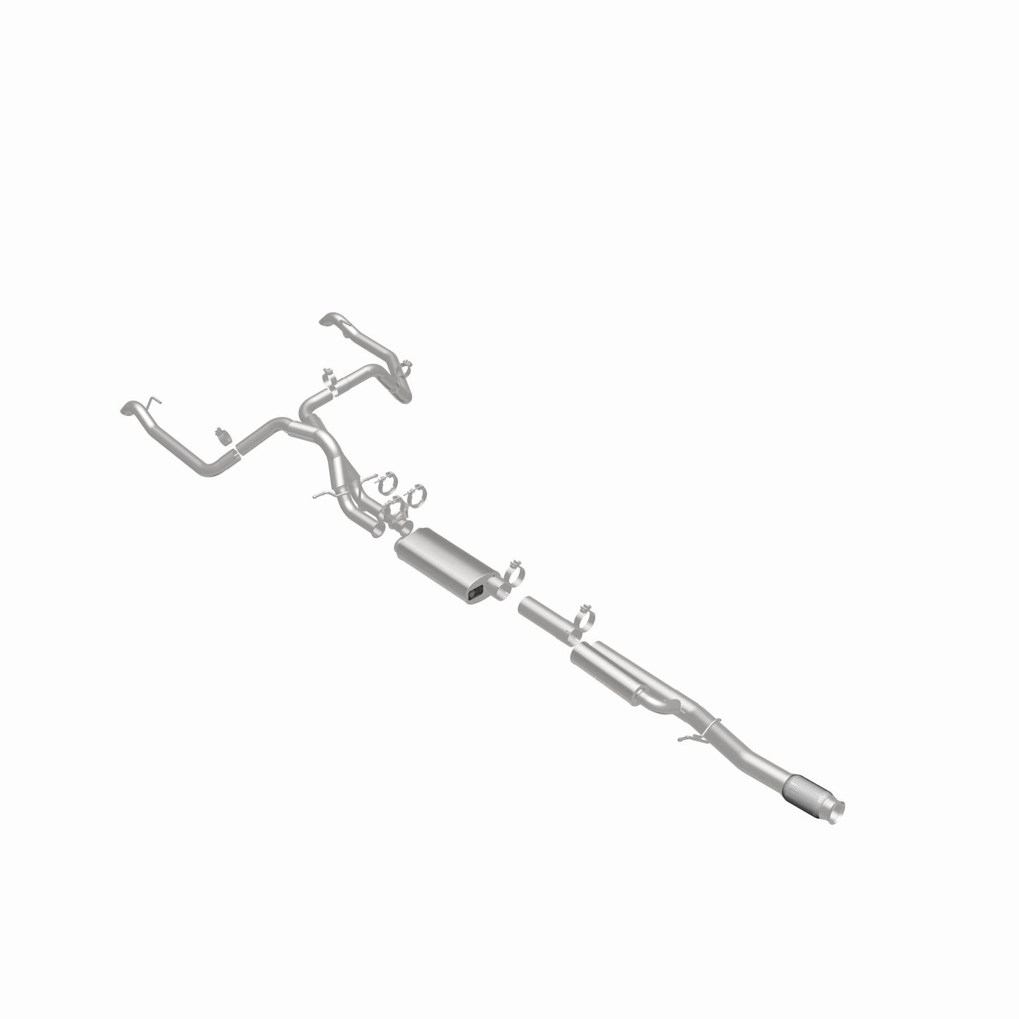 MagnaFlow 19703 - Overland Series Stainless Cat-Back System