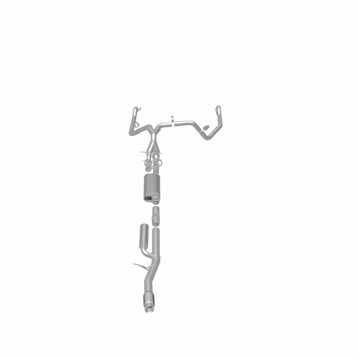 MagnaFlow 19703 - Overland Series Stainless Cat-Back System