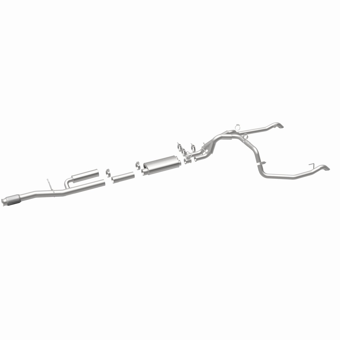 MagnaFlow 19703 - Overland Series Stainless Cat-Back System