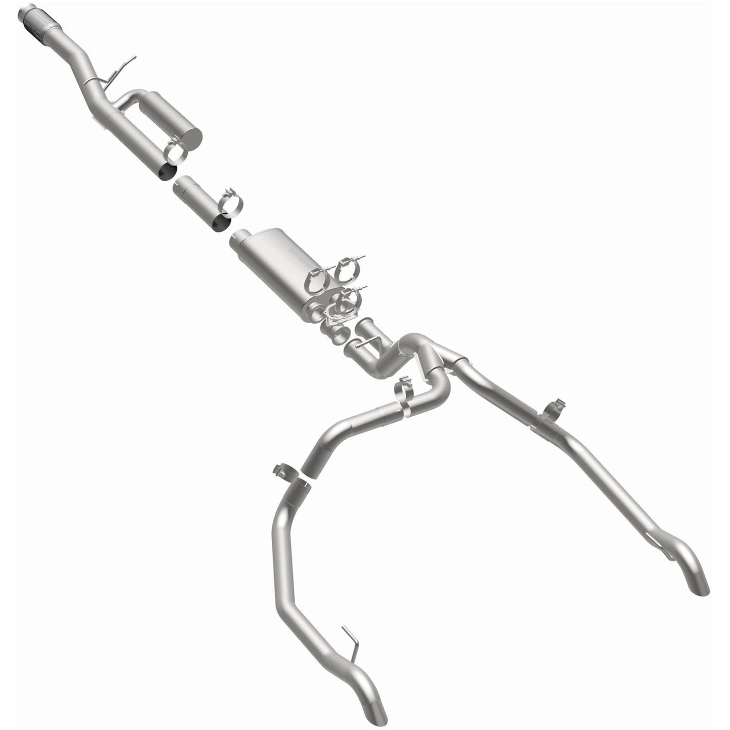 MagnaFlow 19703 - Overland Series Stainless Cat-Back System