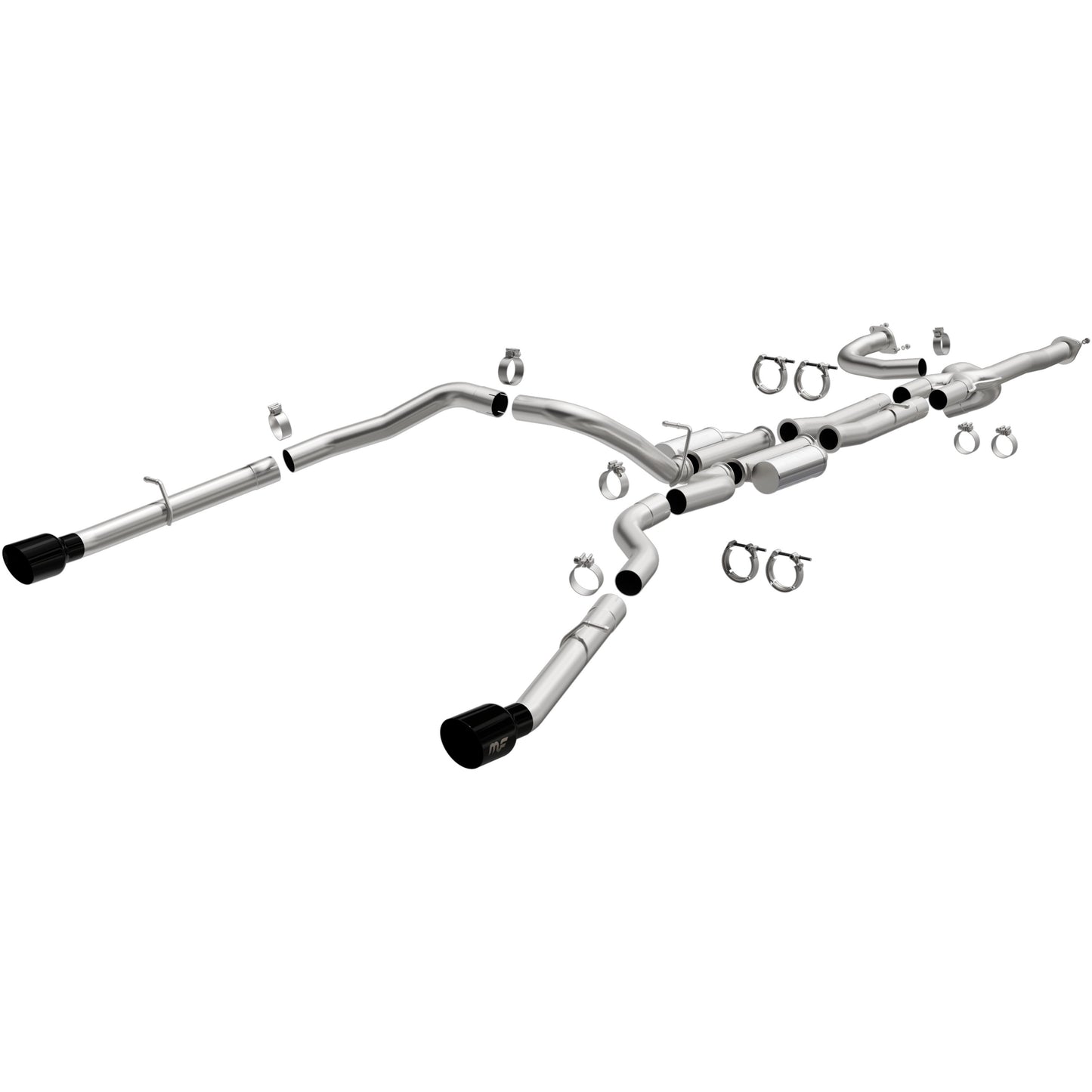 MagnaFlow 19705 - SPEQ Series Black Chrome Cat-Back System