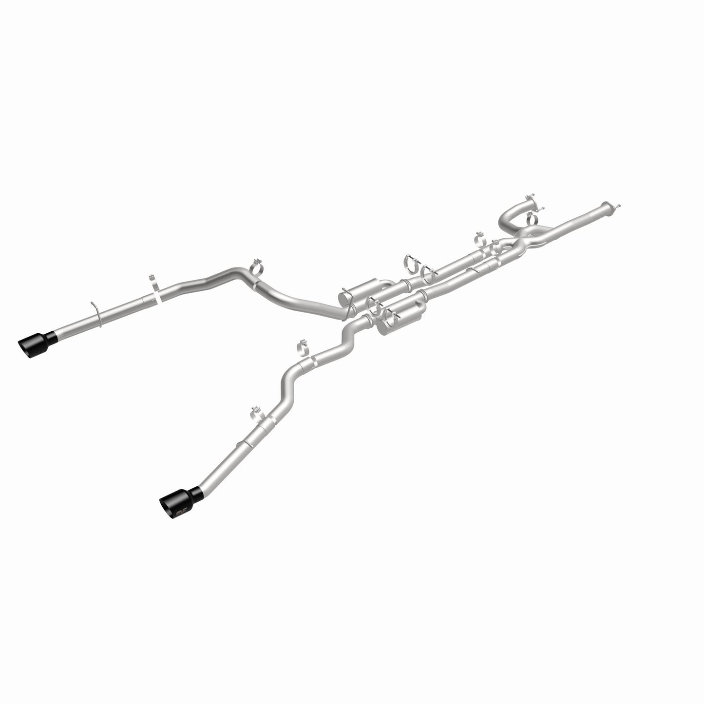 MagnaFlow 19705 - SPEQ Series Black Chrome Cat-Back System
