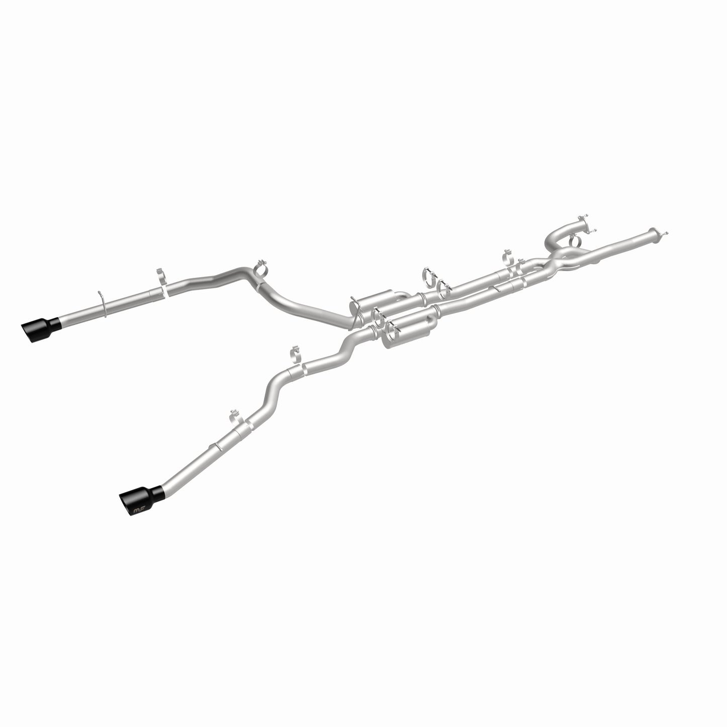 MagnaFlow 19705 - SPEQ Series Black Chrome Cat-Back System