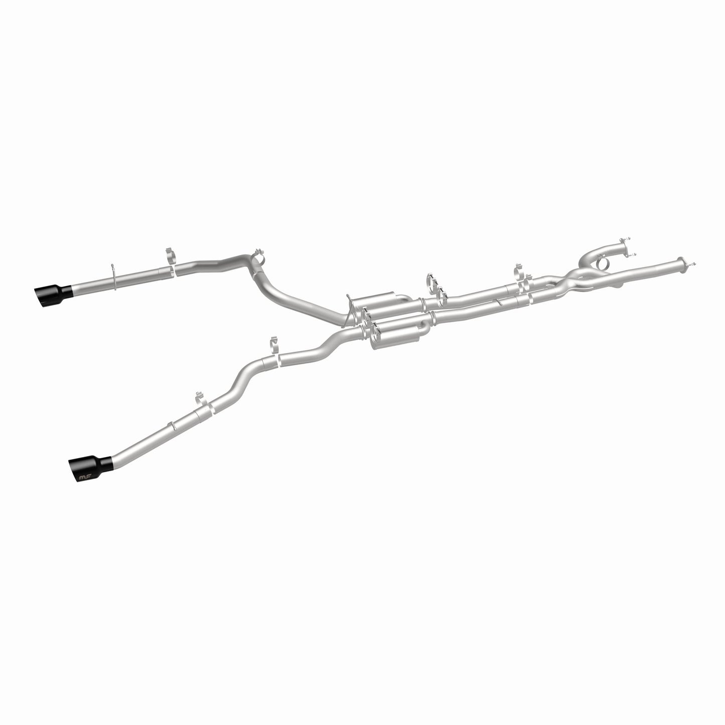 MagnaFlow 19705 - SPEQ Series Black Chrome Cat-Back System