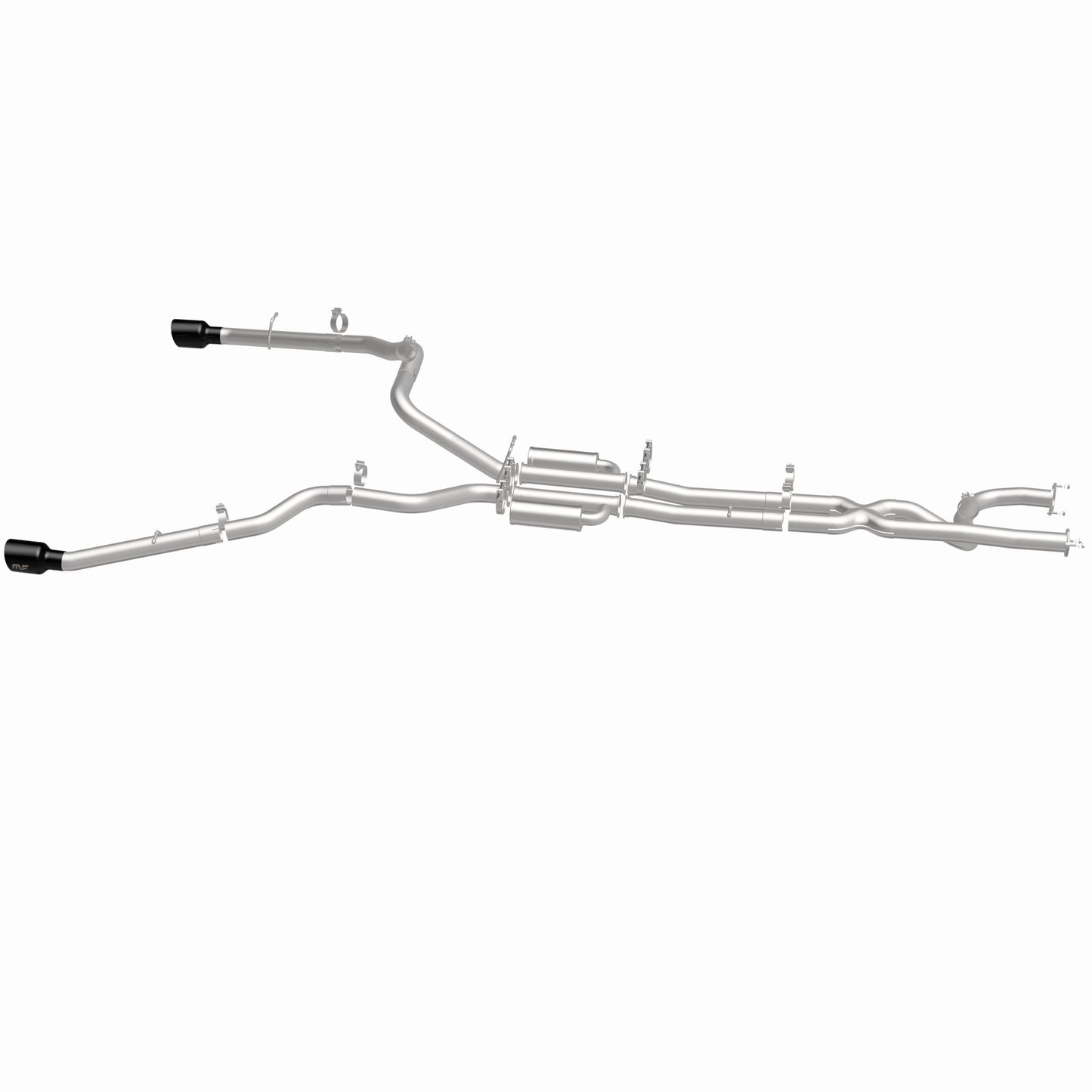 MagnaFlow 19705 - SPEQ Series Black Chrome Cat-Back System