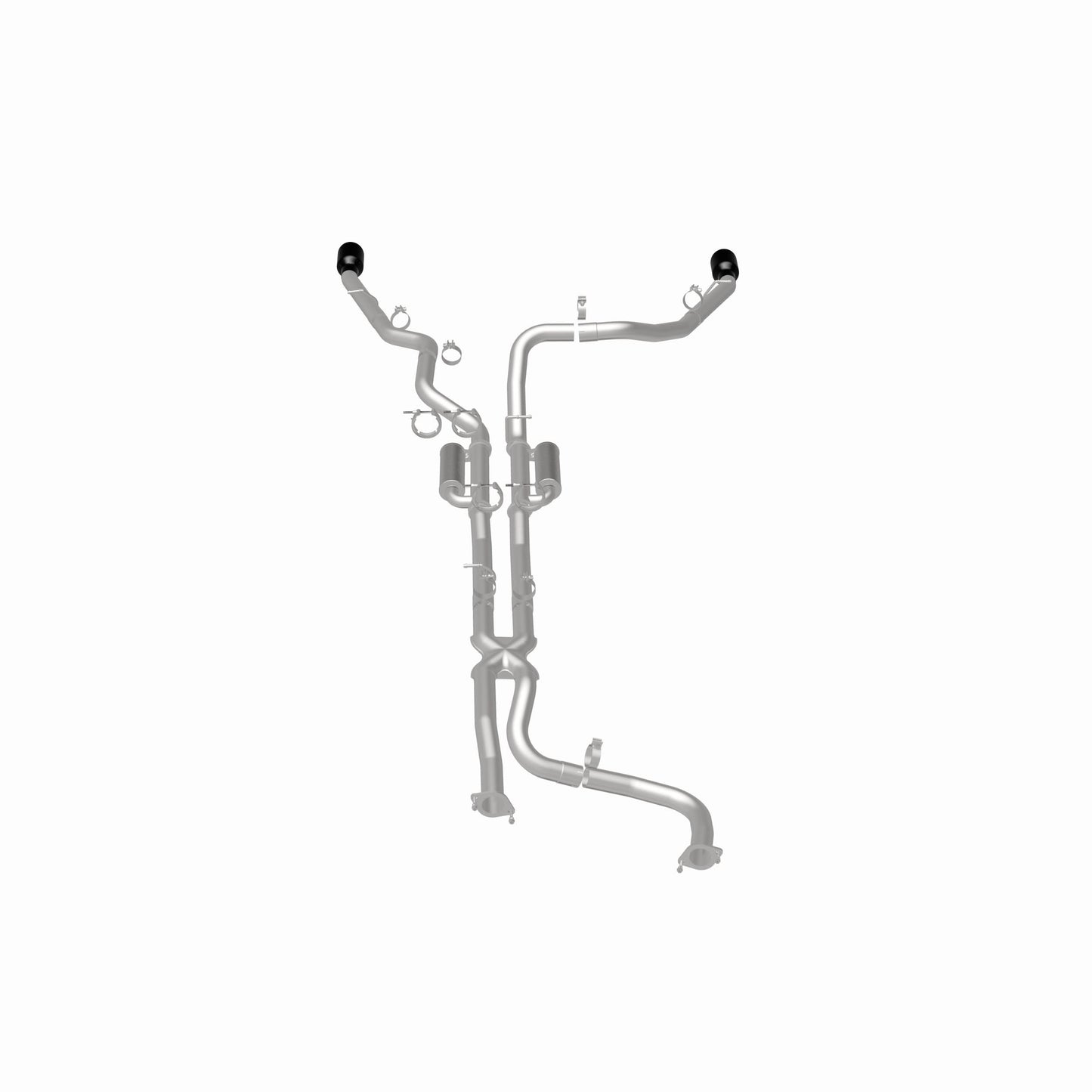 MagnaFlow 19705 - SPEQ Series Black Chrome Cat-Back System