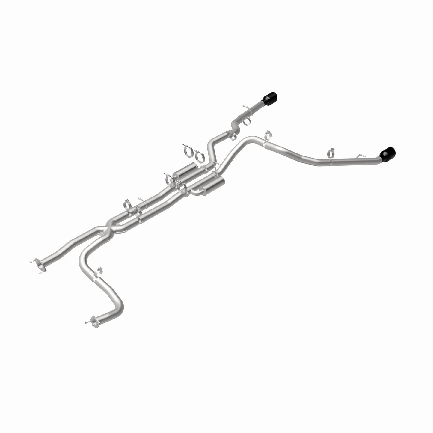 MagnaFlow 19705 - SPEQ Series Black Chrome Cat-Back System