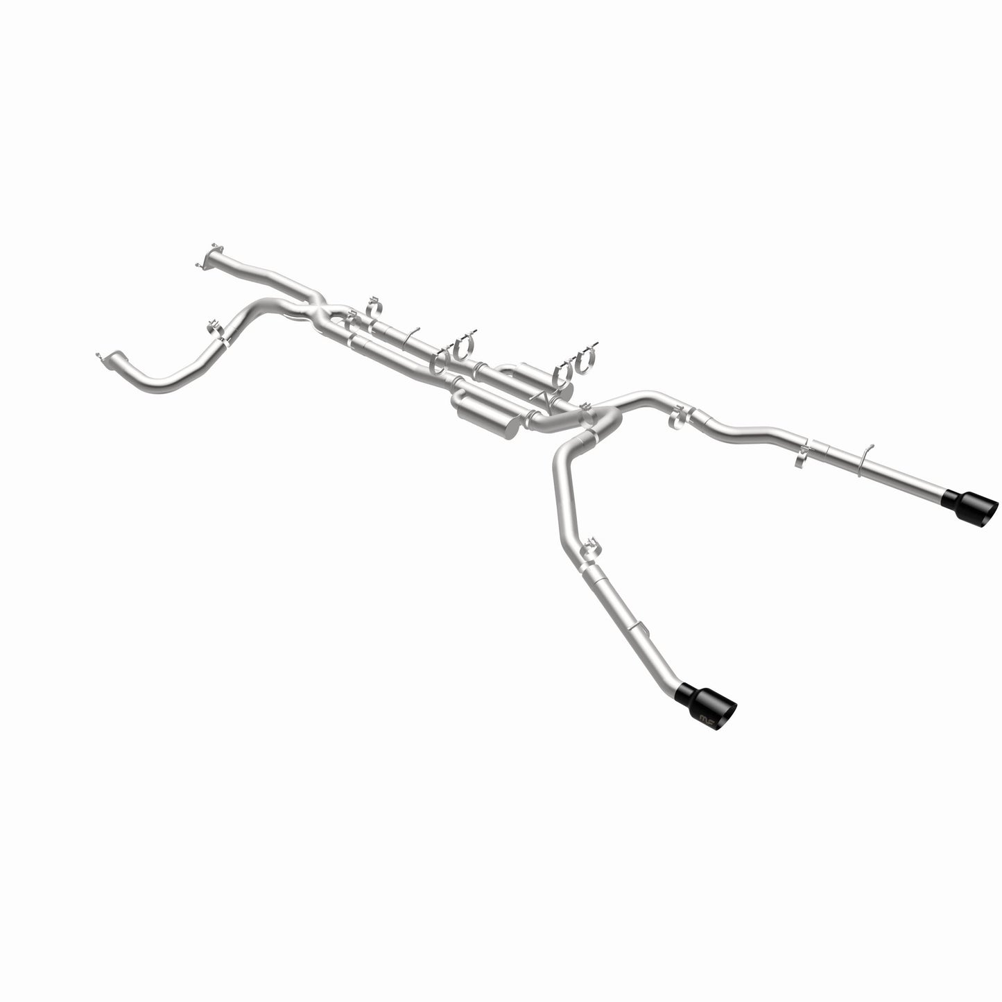 MagnaFlow 19705 - SPEQ Series Black Chrome Cat-Back System