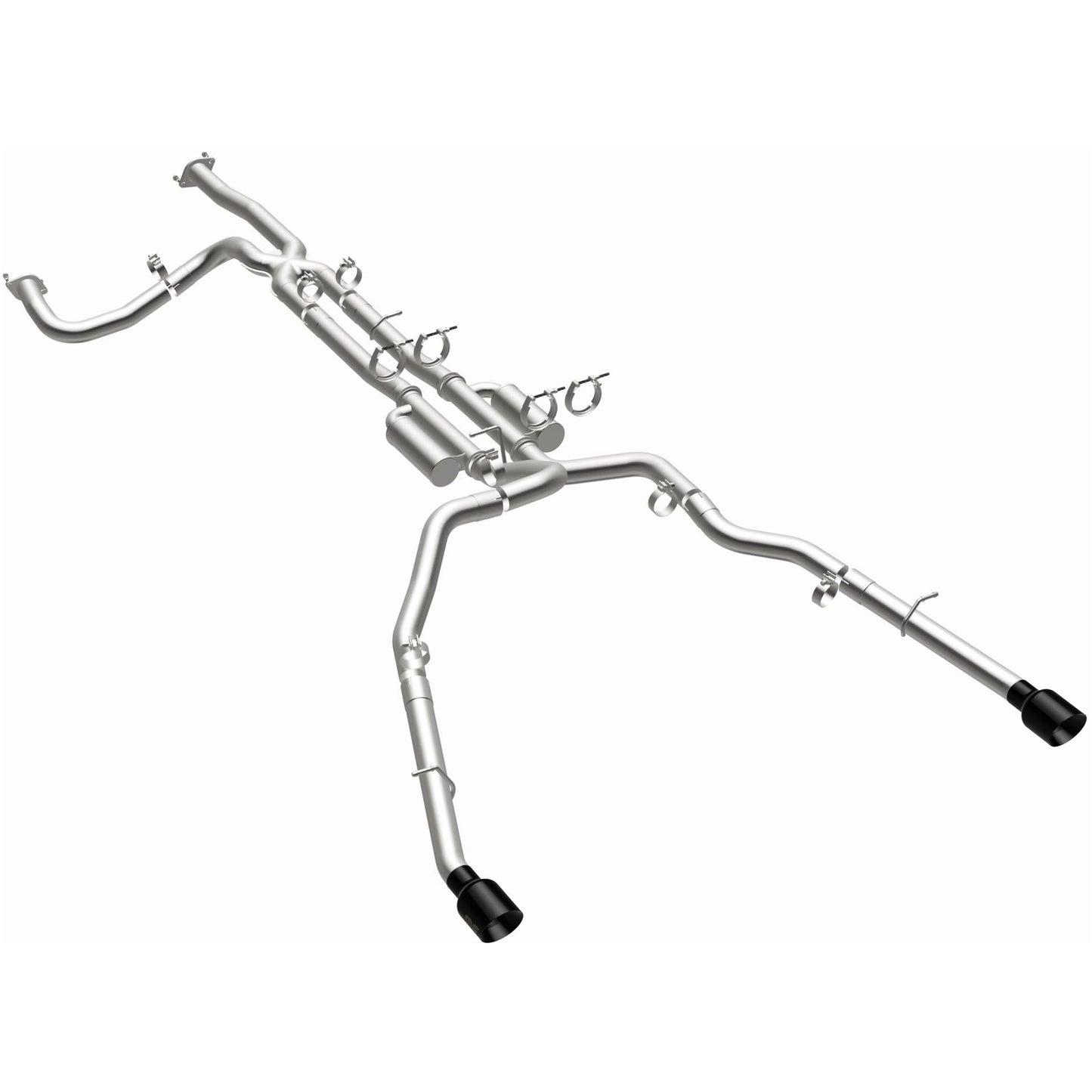 MagnaFlow 19705 - SPEQ Series Black Chrome Cat-Back System