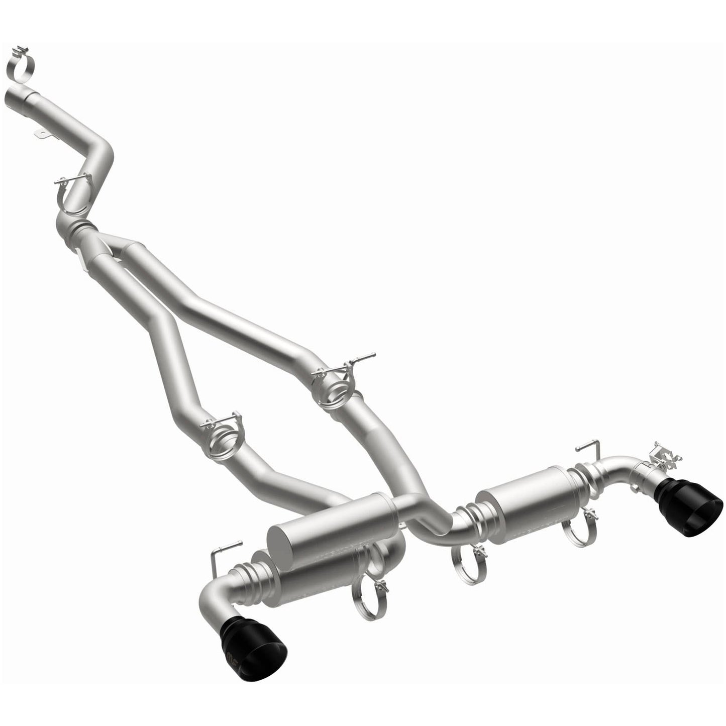 MagnaFlow 19707 - SPEQ Series Black Chrome Cat-Back System