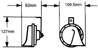 Hella 007424801  HORN