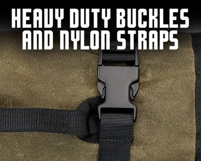 Overland Vehicle Systems 21089941 Tool Bag Canvas Rollup Closure