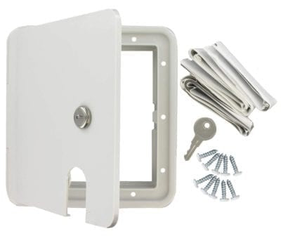 Valterra A10-2151VP Electrical Hatch EXTERIOR HARDWARE RV
