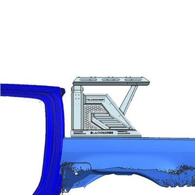 Black Horse Offroad AR2-07BA3  Truck Bed Bar
