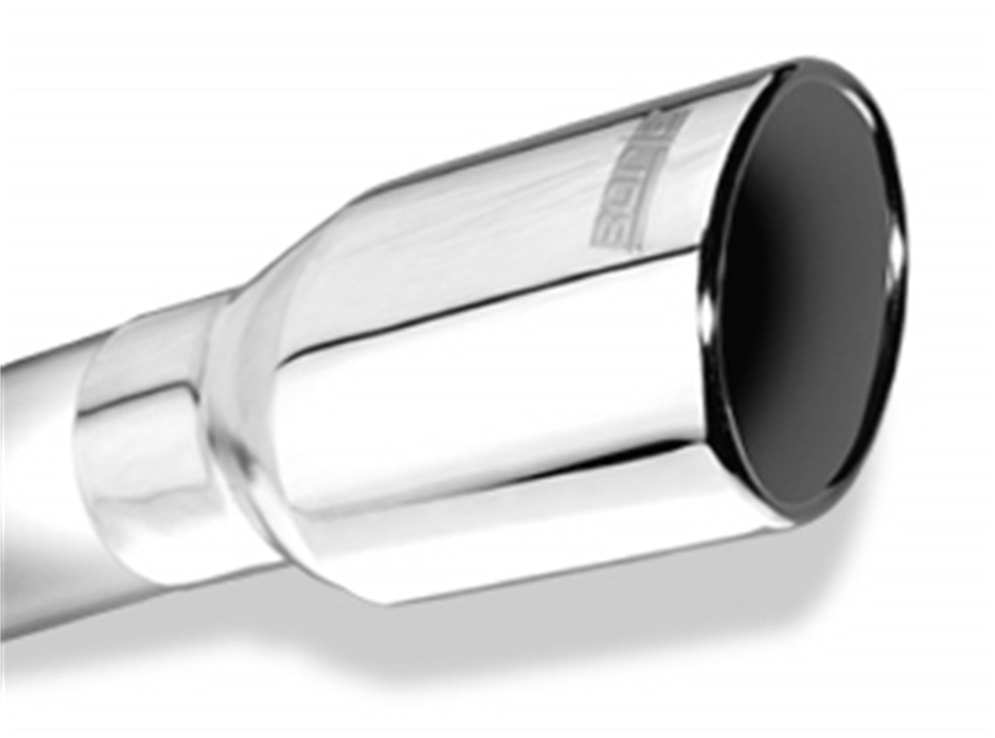 Borla 20154 - Universal Exhaust Tip T-304 Stainless Steel 2.25" Inlet - 3" Singl