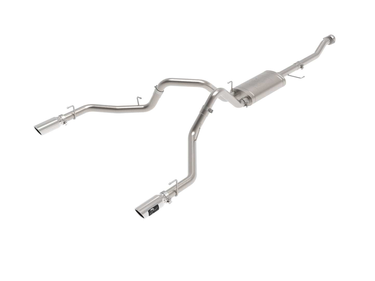 aFe Power 49-33127-P - Vulcan Series 3 IN 304SS Cat-Back Exhaust System Dual Rea