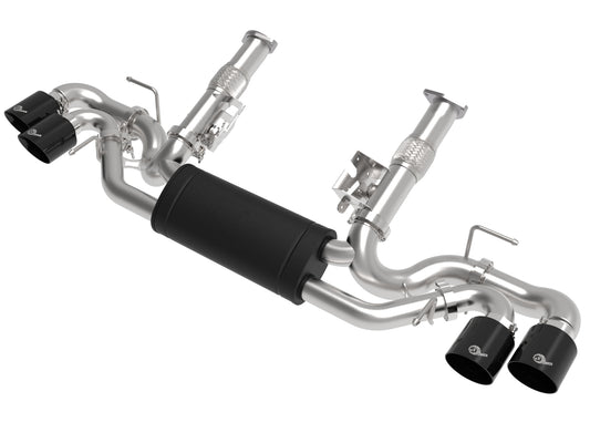 aFe Power 49-34127-B - MACH Force-Xp 304 Stainless Steel Cat-Back Exhaust w/ Muf