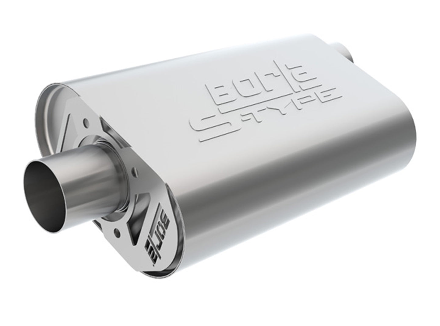 Borla 400944 - S-Type CrateMuffler For Chevrolet Stock Output LS3 6.2L V8.