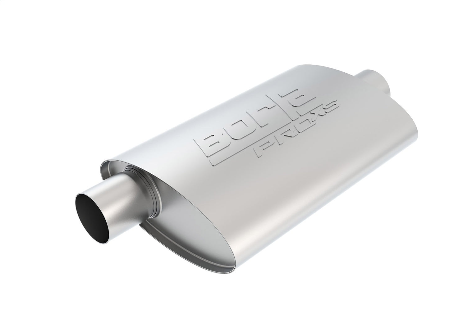 Borla 40358 - ProXS Muffler 2.5" Offset Inlet/ 2.5" Center Outlet  4" x 9.5" Ova