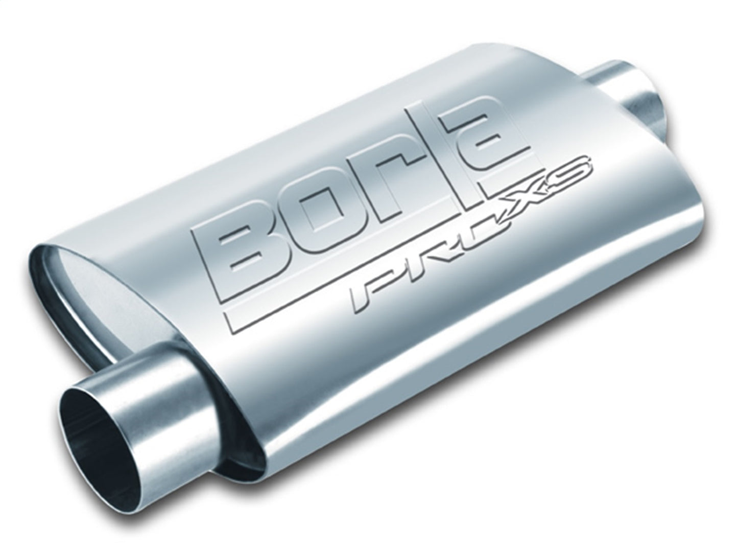 Borla 40664 - ProXS Muffler 2.25" Offset Inlet/ 2.25" Center Outlet  4" x 9.5" O