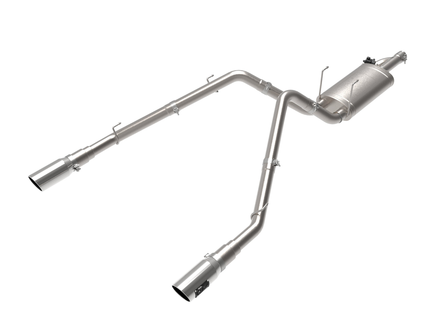aFe Power 49-32083-P - Gemini XV 3 IN 304 Stainless Steel Cat-Back Exhaust Syste