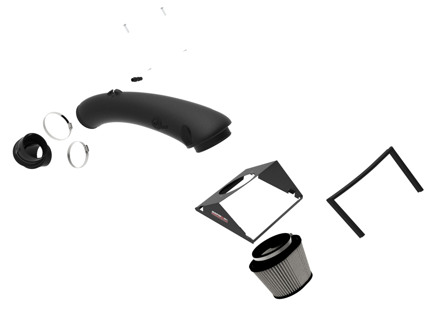 aFe Power 52-10012D - Rapid Induction Cold Air Intake System w/ Pro DRY S Filter