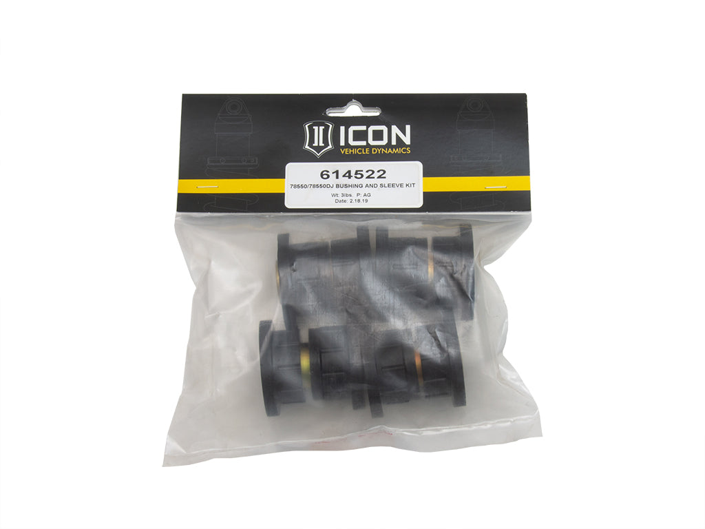 ICON Vehicle Dynamics 614522 - 78550/78550DJ BUSHING AND SLEEVE KIT