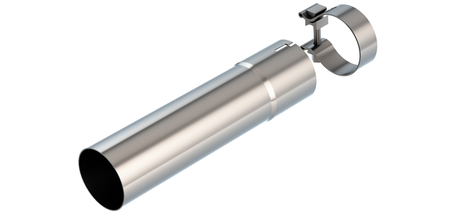 Borla 60708 - Wheelbase Extension Pipe 2019-2025 Chevrolet Silverado 1500/ GMC S