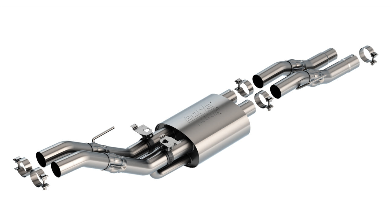 Borla 60728 - ATAK(r) Mid-Section 2021-2025 Ford F-150 Raptor 3.5L V6 Automatic