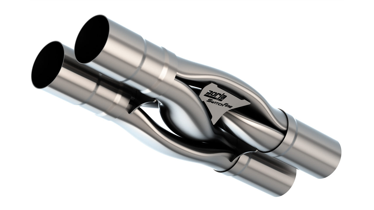 Borla 60746 - SwitchFire® X-Pipe Universal Hydroformed SwitchFire® X-Pipe - 3" I