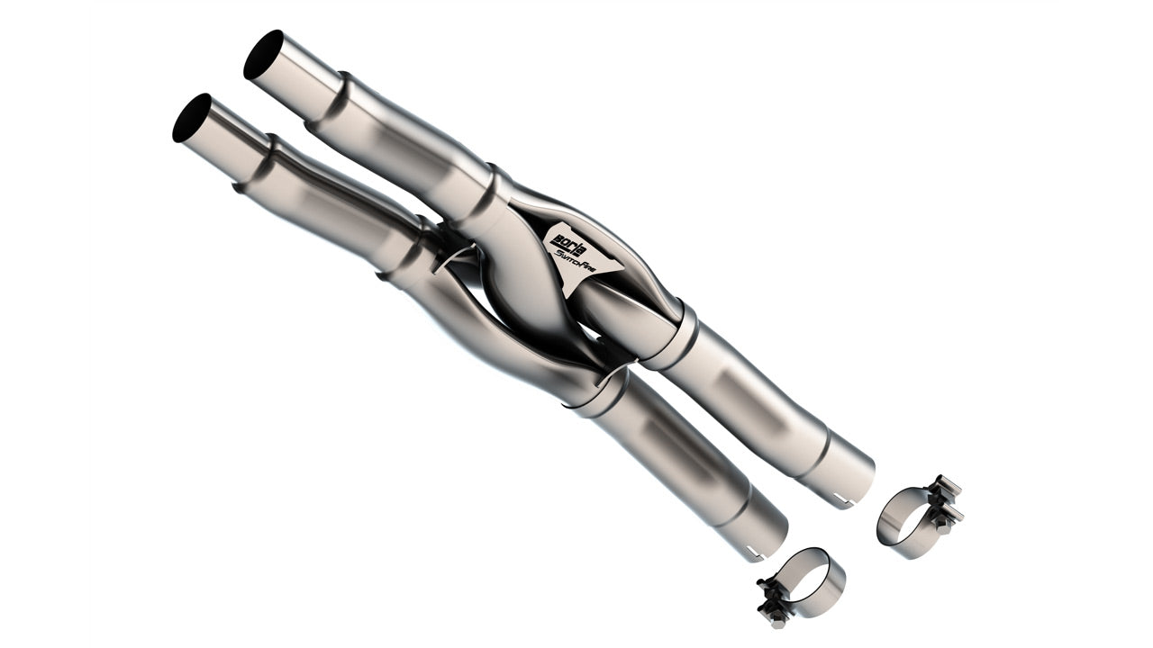 Borla 60750 - SwitchFire® X-Pipe 2024-2025 Ford Mustang GT/ Mustang Dark Horse 5