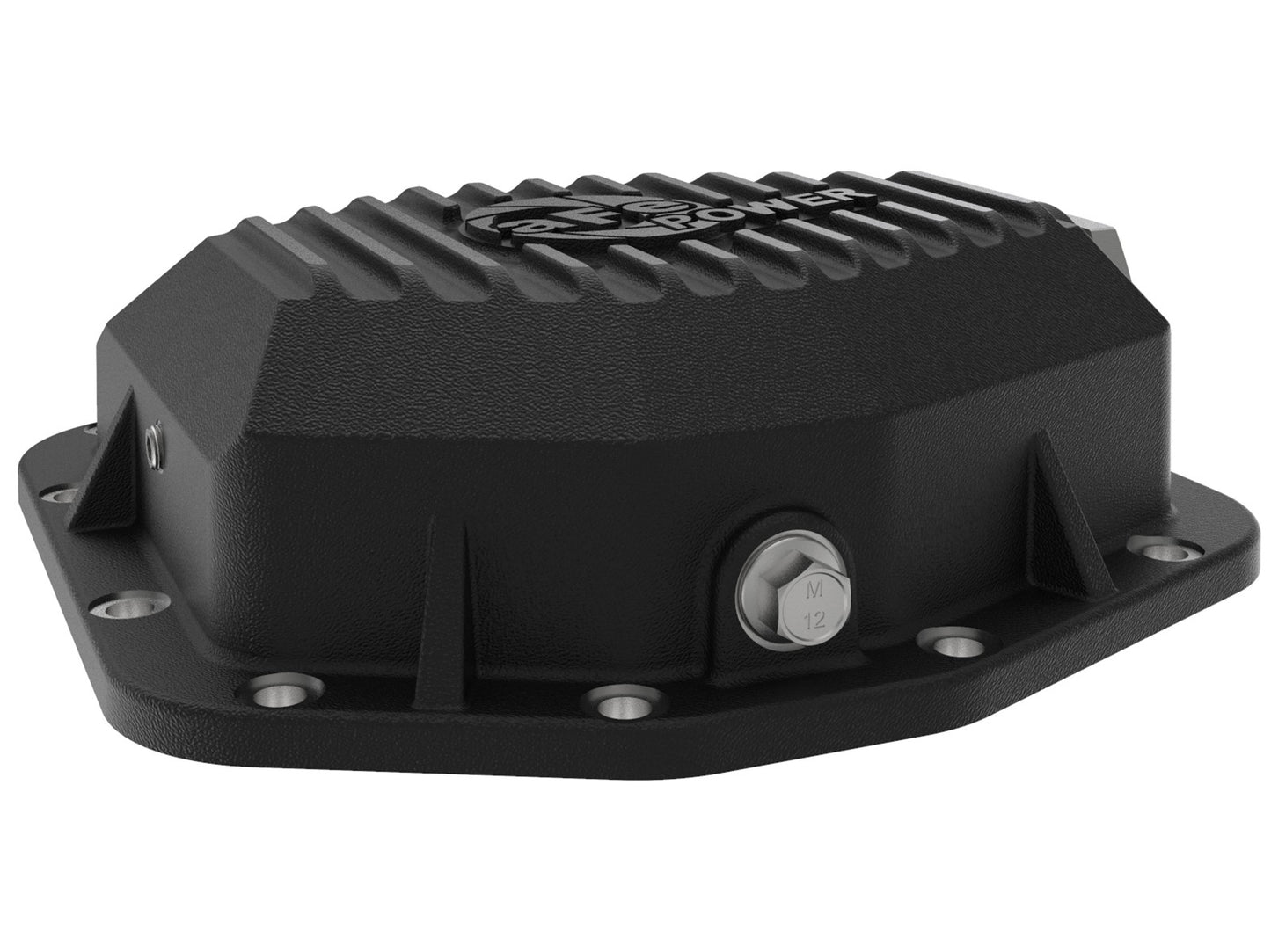 aFe Power 46-71291B - Pro Series Rear Differential Cover Black w/ Machined Fins