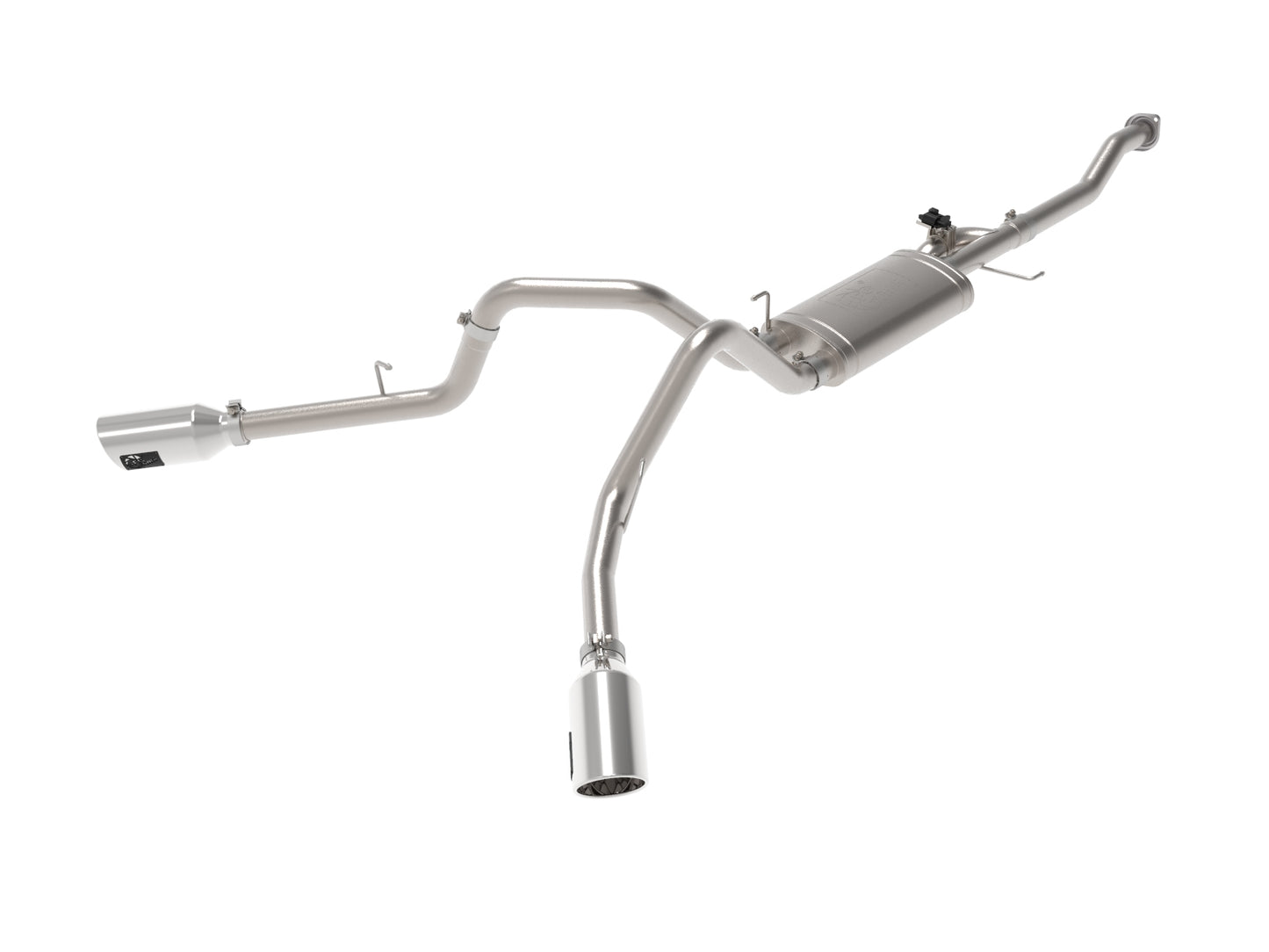 aFe Power 49-33123-P - Gemini XV 3 IN 304 Stainless Steel Cat-Back Exhaust Syste